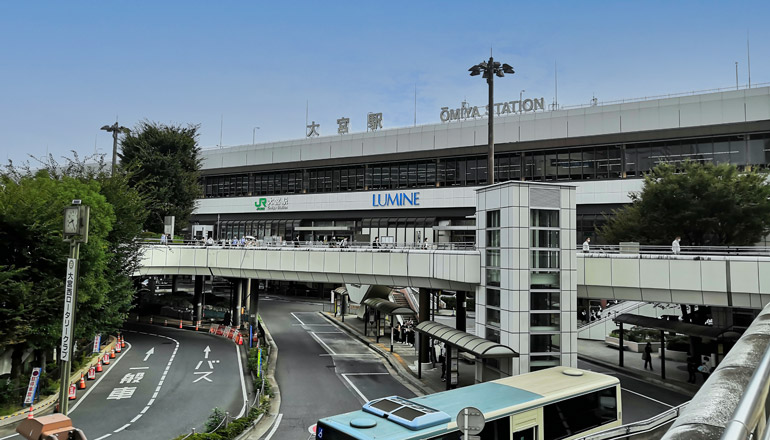 JR大宮駅の風景